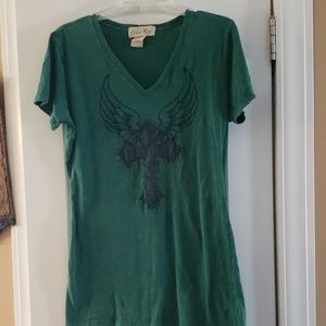 Cedar Rose cross shirt